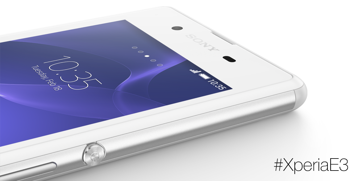 Genieten van fantastisch design betekent niet altijd dat je boven je budget moet gaan... #XperiaE3