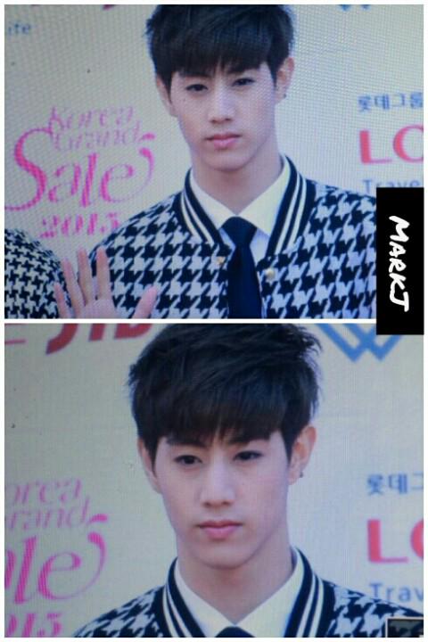 MarkJ04com's tweet photo. 150122 서울가요대상 레드카펫 마크마크♥♥♥  #GOT7 #Mark #마크 http://t.co/fCHFmMoXz8