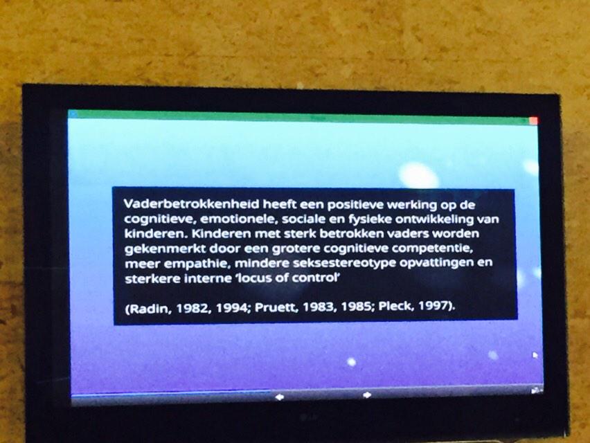 #evcevent2015 Betrokken vaders zorgen voor fijne zwangerschap/ bevalling en sterkere kinderen. <a href="/Vadercursus/">david borman</a>