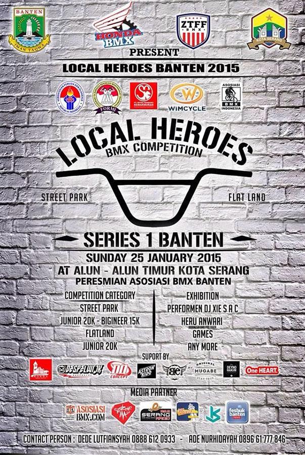 Local Heroes Banten BMX Competition 2015 extremeina.com/?p=8994 <a href="/asosiasibmx/">Asosiasi BMX Indonesia</a>  <a href="/Zerotwofivefour/">ZTFFbmx</a> <a href="/HondaBanten/">Honda Jawara Banten</a> ”