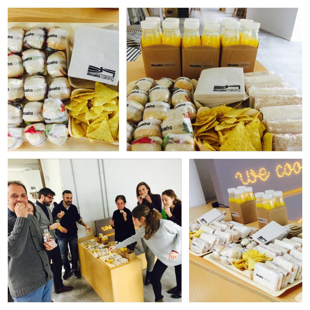 Mateoandco_es's tweet image. Y van los de @D4Catering y nos mandan un pedazo de desayuno. Gracias. Gracias y gracias!!!!! #morningsGochas