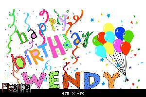 Please join us in wishing our very own Wendy James a very Happy birthday x 