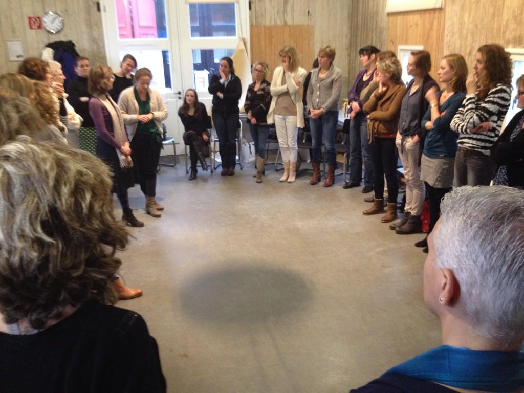 Discussie op staande voet #evcevent2015 plannen bespreken van 2015