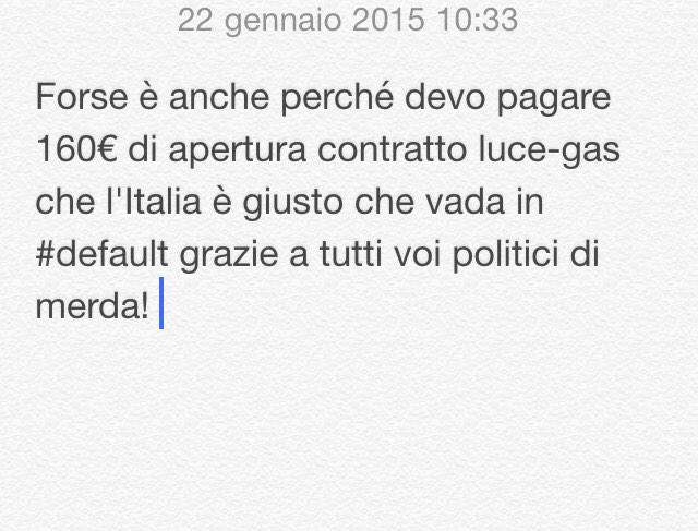 #maggiordomo #autista e #15milaeuroalmese grazie #napolitano se mai un giorno mi spiegherai che cazzo te ne fai?!