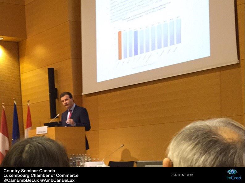 Cass_Francis's tweet photo. Canadian business opportunties explained to Lux Chamber Of Commerce by H.E. Mr. Denis Roberts @CanEmbBeLux http://t.co/VoblaUGenB