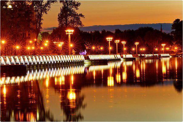 touristbook_ru's tweet image. Набережная парка Победы, Минск