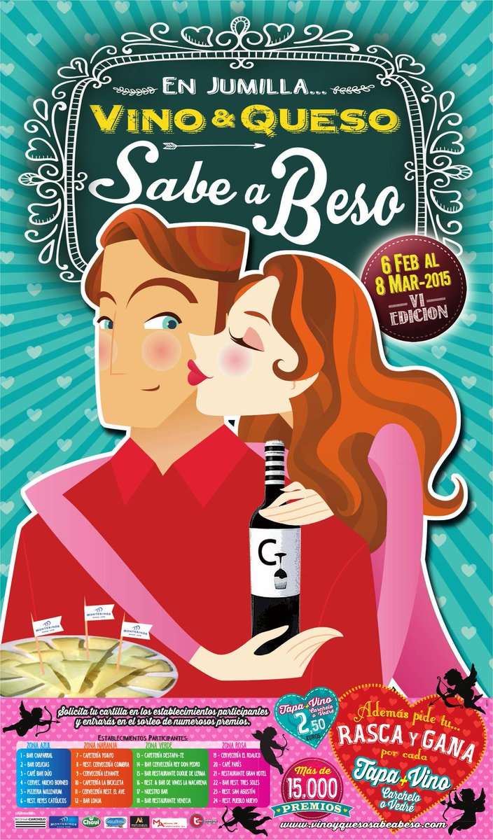 La VI EDICIÓN #VinoYQuesoSabeABeso llega para quedarse el 6 de feb. al 8 de marzo.

#VQSB

vinoyquesosabeabeso.com/presentacion-d…