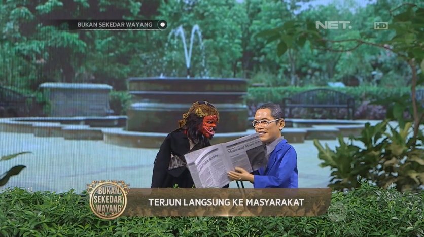 mdtvindonesia's tweet photo. Bncang-bincang sorenya Sule sm Cepot sore ini ttg pejabat yg blusukan atau terjun lngsng ke masyarakat @BSWayang_NET http://t.co/MQTxp8Q7Rq