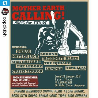 Yok bwt kalian, dri pd gak jelas di rmh ato di jalanan. Mending ramein ni acaraa, Cc: <a href="/ForBALI13/">Bali Tolak Reklamasi</a> <a href="/JRX_SID/">JRX</a> <a href="/gendovara/">Wayan GENDO Suardana</a>