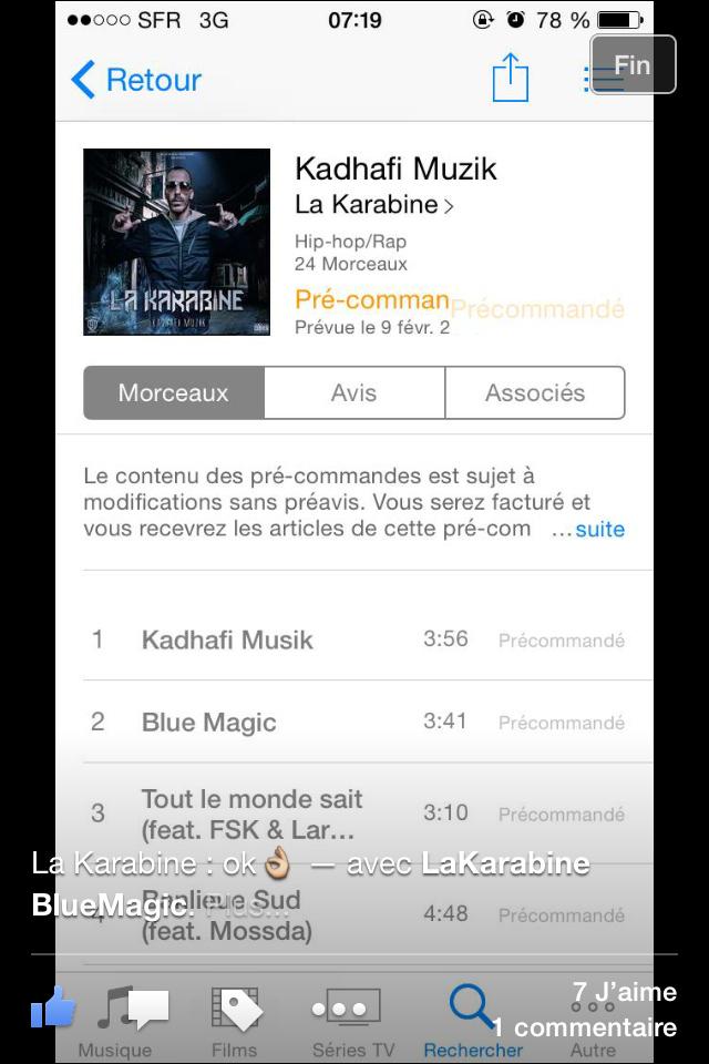 LaKarabine91's tweet image. Il y'en a ils font pas semblant de soutenir ! Dispo en PréCommande  Kadhafi Muzik - itun.es/i6BG6sw #RT #RT