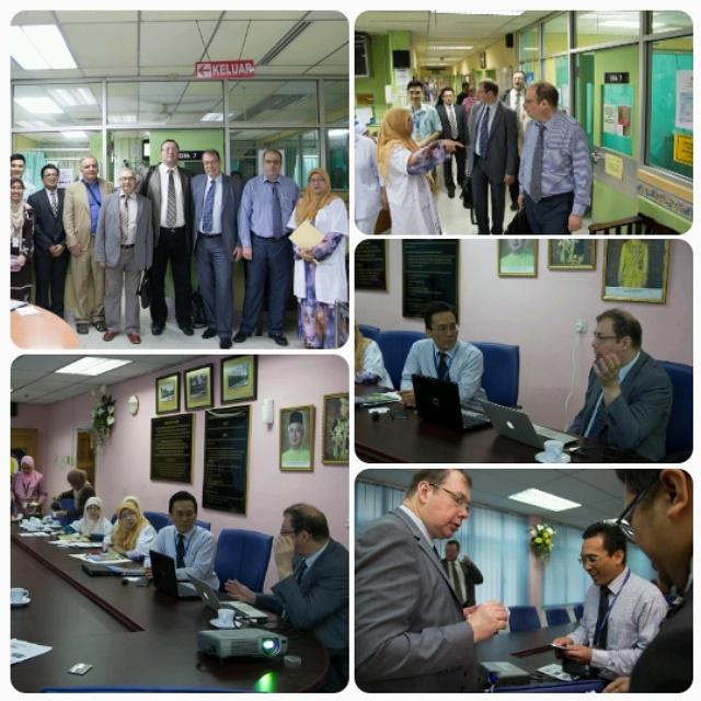 YKM sebagai fasilitator lawatan kerja Federal Research Centre Russia ke Jab. Pediatrik HKL <a href="/FaridaMohdAli/">Farida Ali</a> <a href="/DGHisham/">Noor Hisham Abdullah</a>