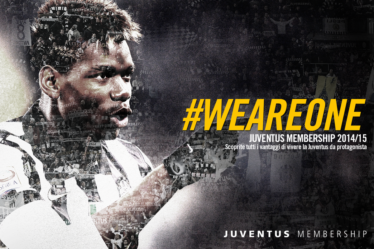 juventusfc's tweet photo. Essere una cosa sola con la Juve. Essere #JMember. Scopri di più: http://t.co/g0Am8zFAbD  #WeAreOne http://t.co/gj1tloDwkY