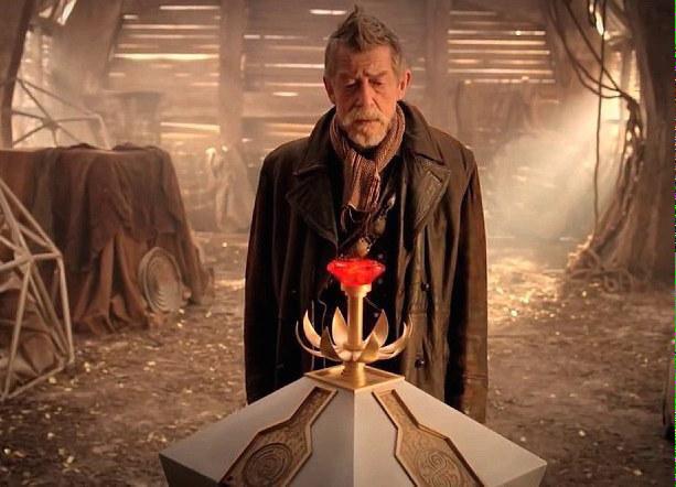 Happy birthday to John Hurt, the War Doctor! He\s 75 today! Below, a picture of him... having a moment. 