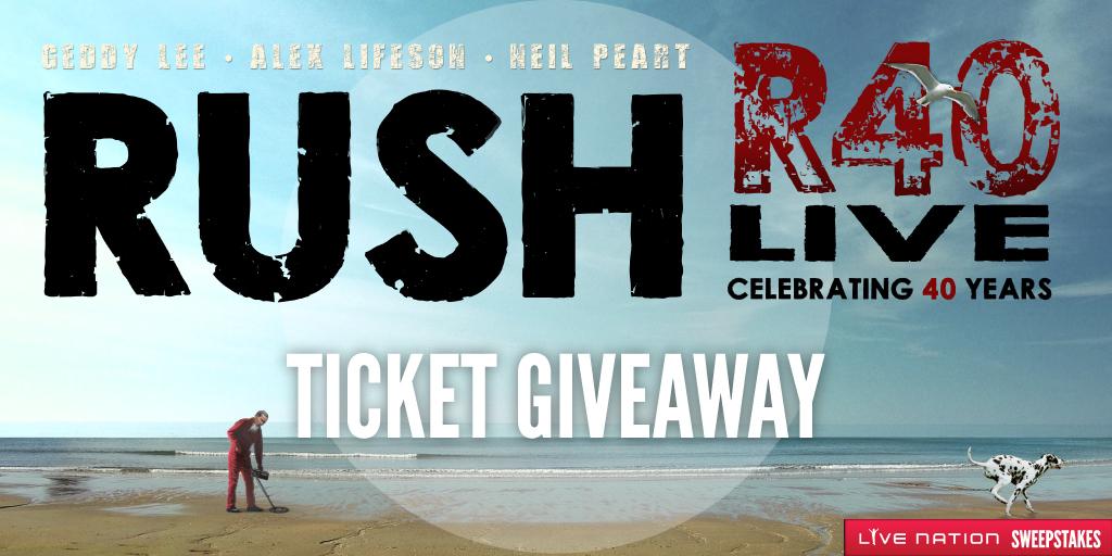 RT for a chance to win tickets to experience <a href="/rushtheband/">Rush</a> #R40LIVE! (bit.ly/184vSMe) #entry