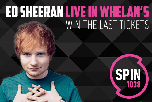 spin1038's tweet image. RT for a chance to see Ed Sheeran in Whelans! Another chance to win here: instagram.com/officialspin10… #EdSheeranSpin1038