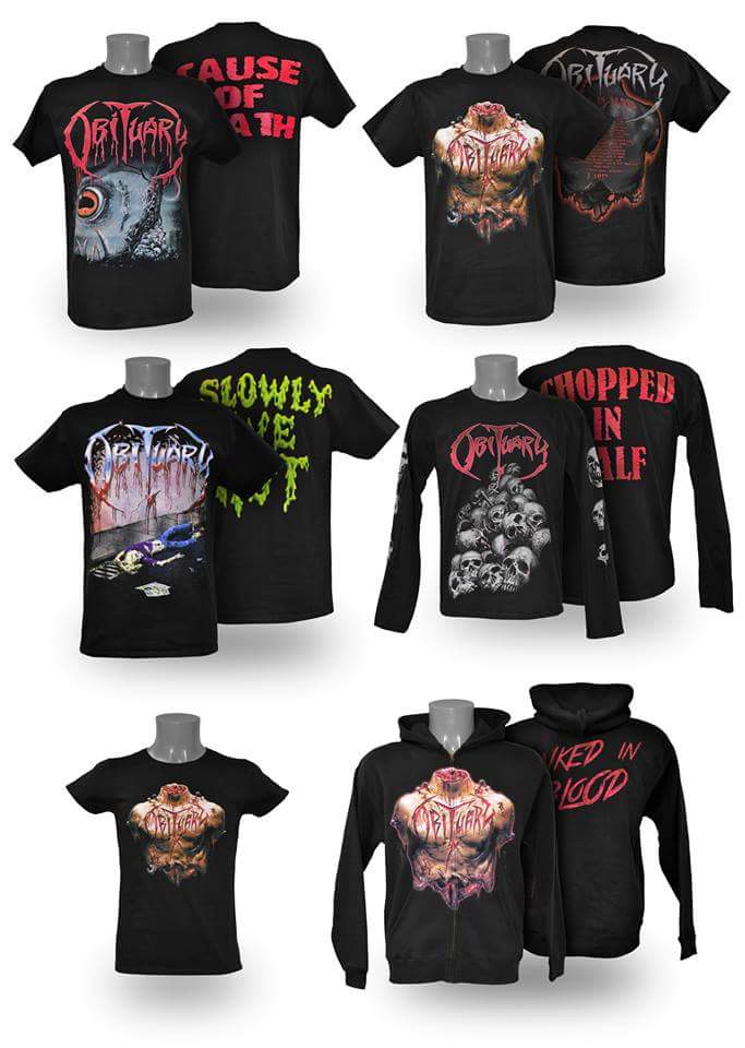 OBITUARY in Wein Austria today.
FLORIDA DEATH METAL &amp; Killer merch!! <a href="/DUSTBOLTband/">DUST BOLT</a> <a href="/obituarytheband/">Obituary</a> <a href="/MpireofEvil/">Tony Dolan</a>