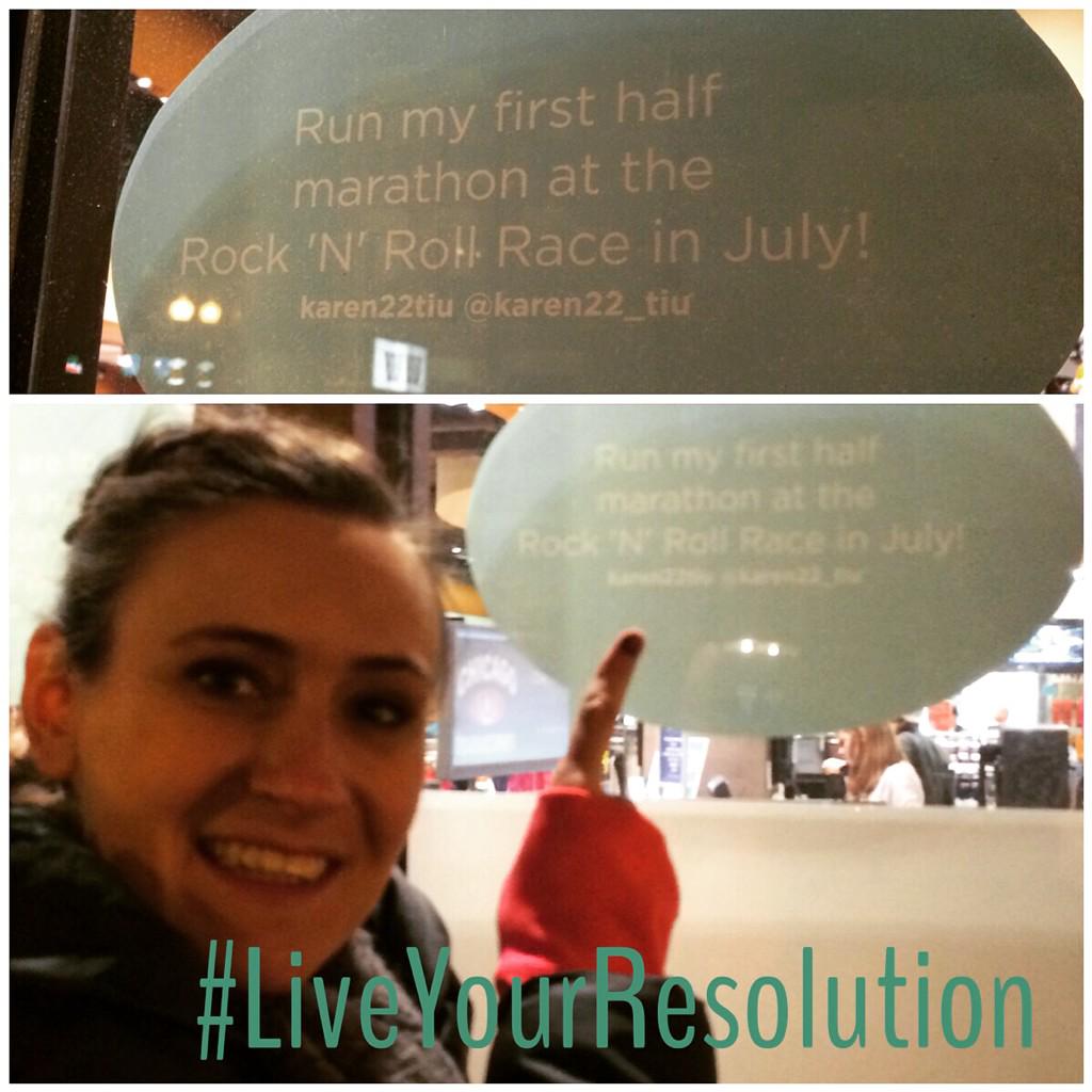 kare2gorun's tweet photo. Thanks @FleetFeetChgo OT for posting my #LiveYourResolution. Here's to 13.1!!! #fleetfeetchicago @ToneItUp http://t.co/tO0XN8MIjD
