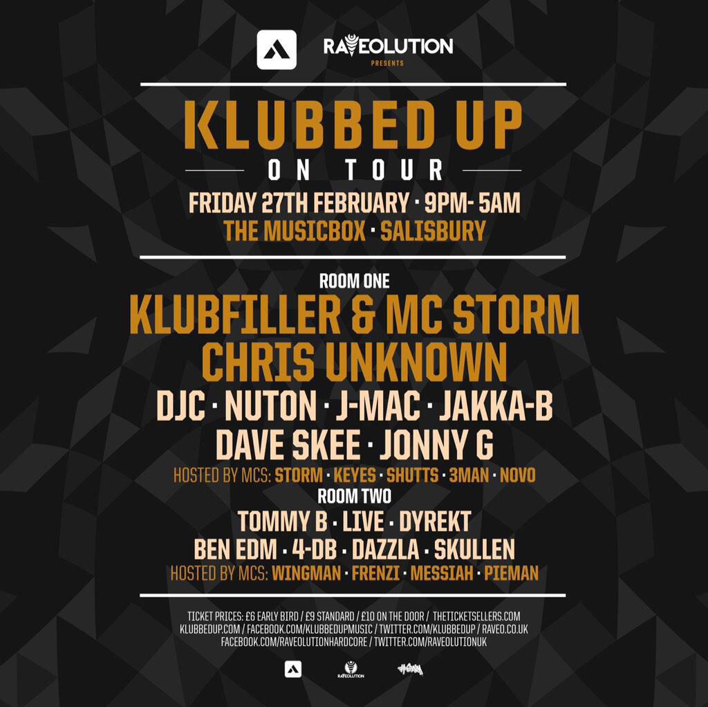 #klubbedup 27/02/15 <a href="/Klubfiller/">Klubfiller</a> <a href="/realemceestorm/">Storm</a> <a href="/chrisunknown/">Chris Unknown</a> <a href="/only1djc/">DJC</a> @DJNuton @J_Mac_Music @DJJakkaB