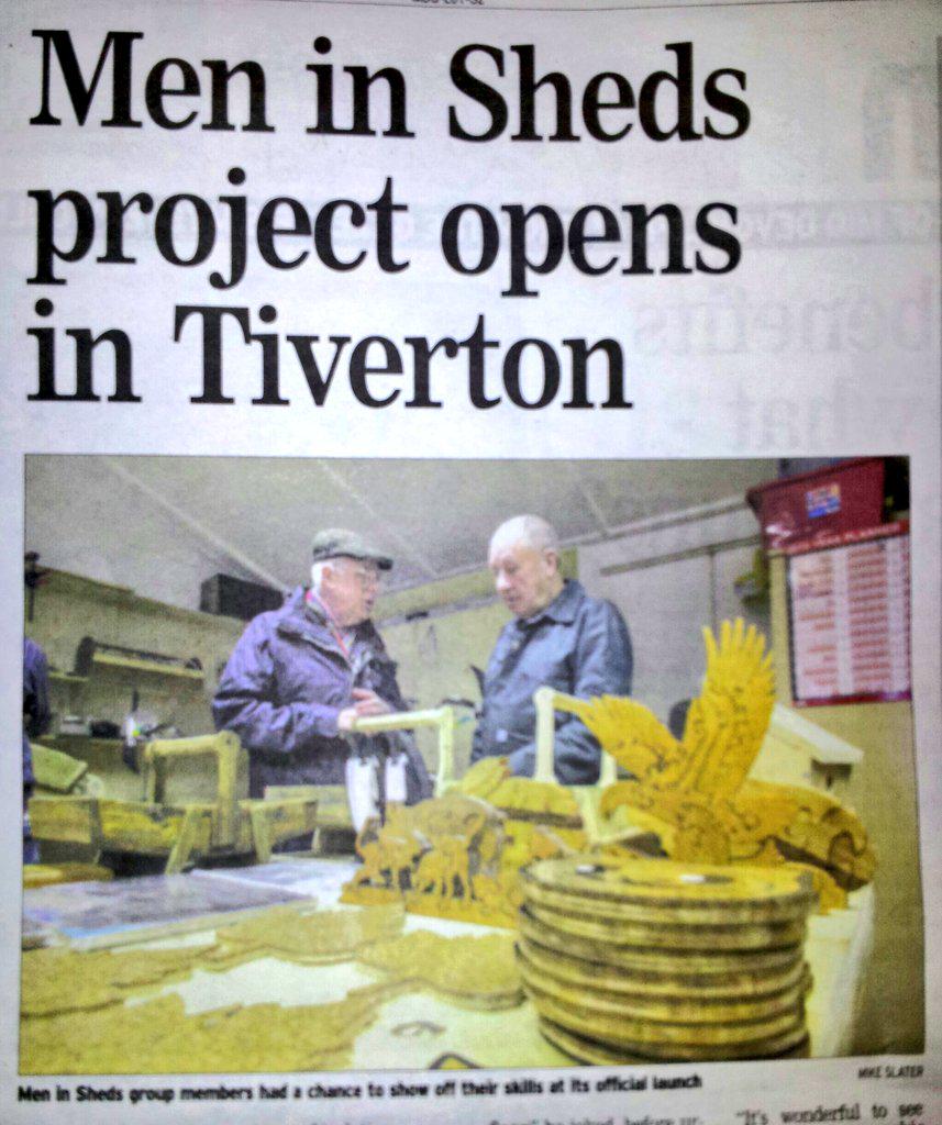 Great publicity and huge thanks to <a href="/DevonSusie/">Sue Griggs</a> <a href="/MidDevonGazette/">Mid Devon Gazette</a> <a href="/AgeUKMidDevon/">Age UK Mid Devon</a> and all our members and volunteers :)