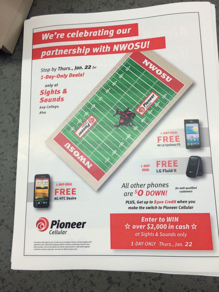 AlvaRadioShack's tweet photo. Come down for the Grand Re-Opening. Enter for a chance to win some pretty great prizes, and more!! @PioneerTeleCoop http://t.co/byLK9nyhGr