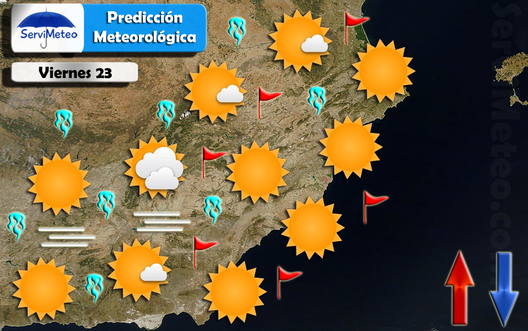 ServiMeteo_Mur's tweet photo. Mañana mejorará el Tiempo en el sureste de España. Seguirá el viento y el frío. http://t.co/yPnl4ULADz http://t.co/SYiWv1HJhm