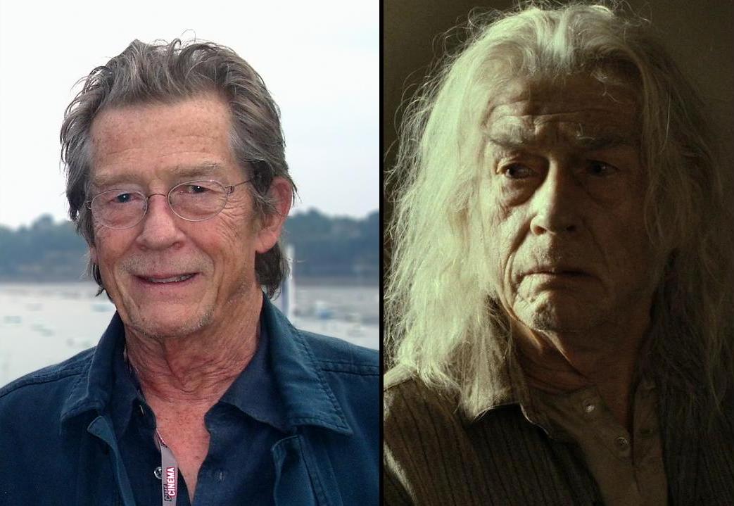 Happy 75th Birthday, Sir John Hurt ( He played Mr Ollivander in Harry Potter. 