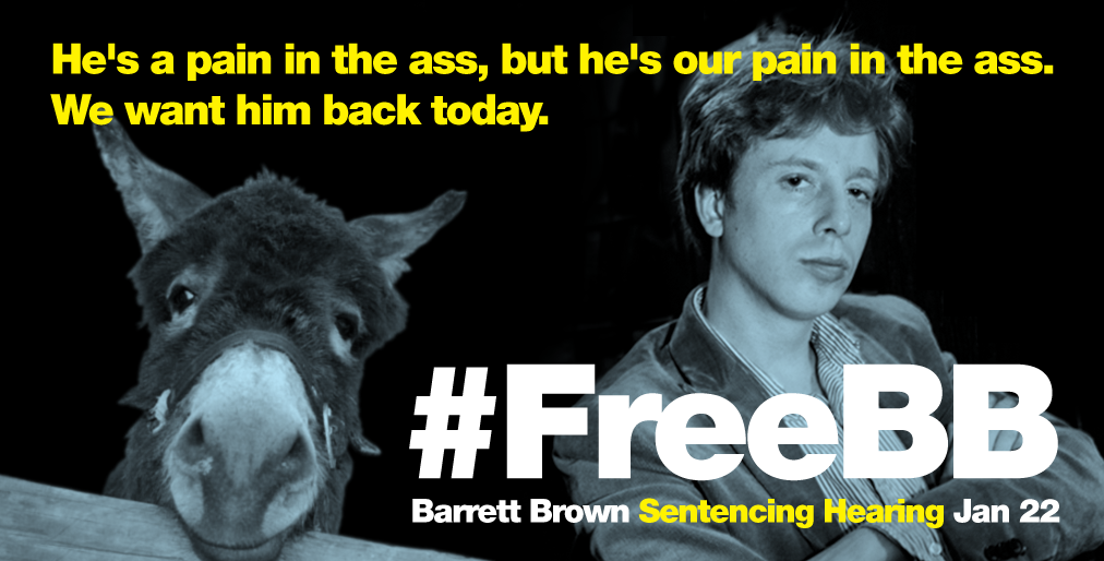 SomersetBean's tweet photo. He's a pain in the ass, but he's our pain in the ass. We want him back today. #FreeBB #FreePress #RightToLink http://t.co/hslL09cqnh