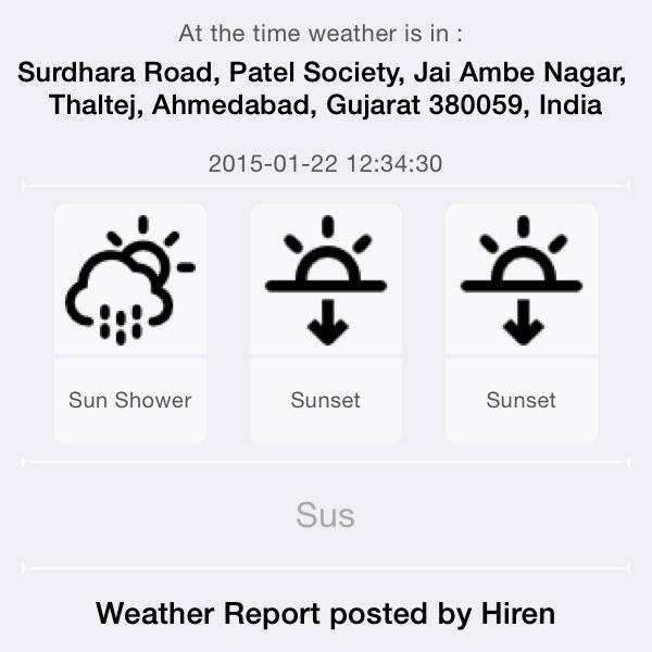 ankit_iCoderz's tweet image. Weather