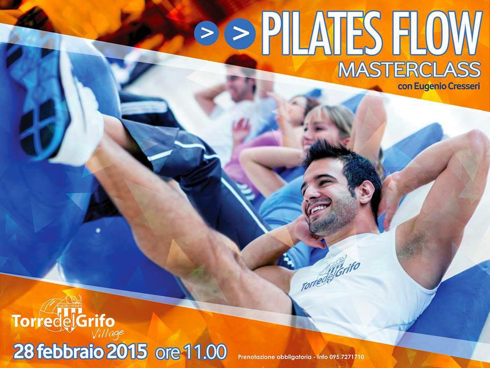 Pilates flow - masterclass - 28 febbraio ore 11.00. Prenotazione obbligatoria- info 095.7271710