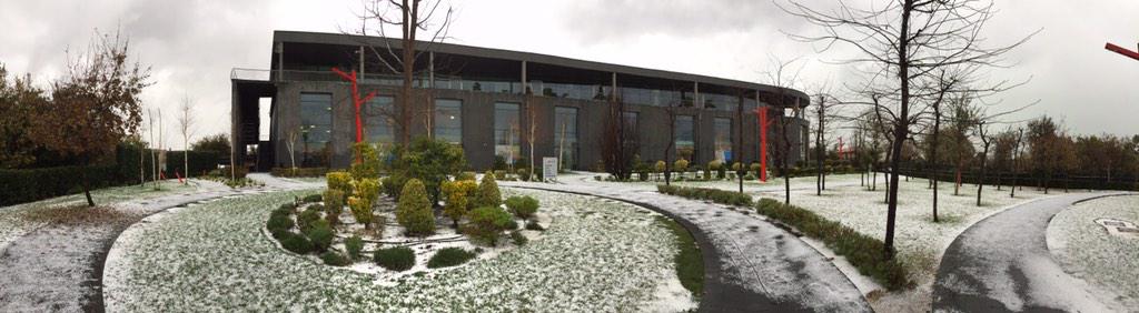 Neve e grandine a torre del grifo village