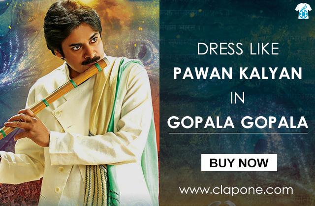 claponepage's tweet photo. The wait is over. Dress like #pawankalyan in #GopalaGopala. Buy now: http://t.co/817az61tno http://t.co/AbCcq3z44O