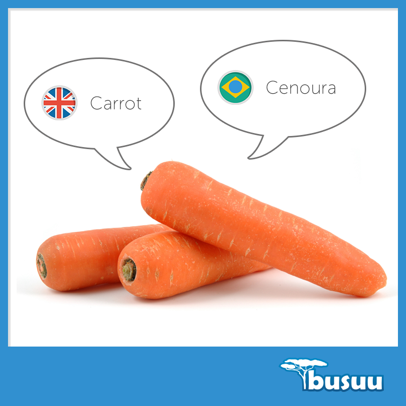 Busuu's tweet photo. How do you say "carrot" in the language you are learning? #languagelearnig http://t.co/ZcjEYZWZsm http://t.co/YWpQpCiHP5
