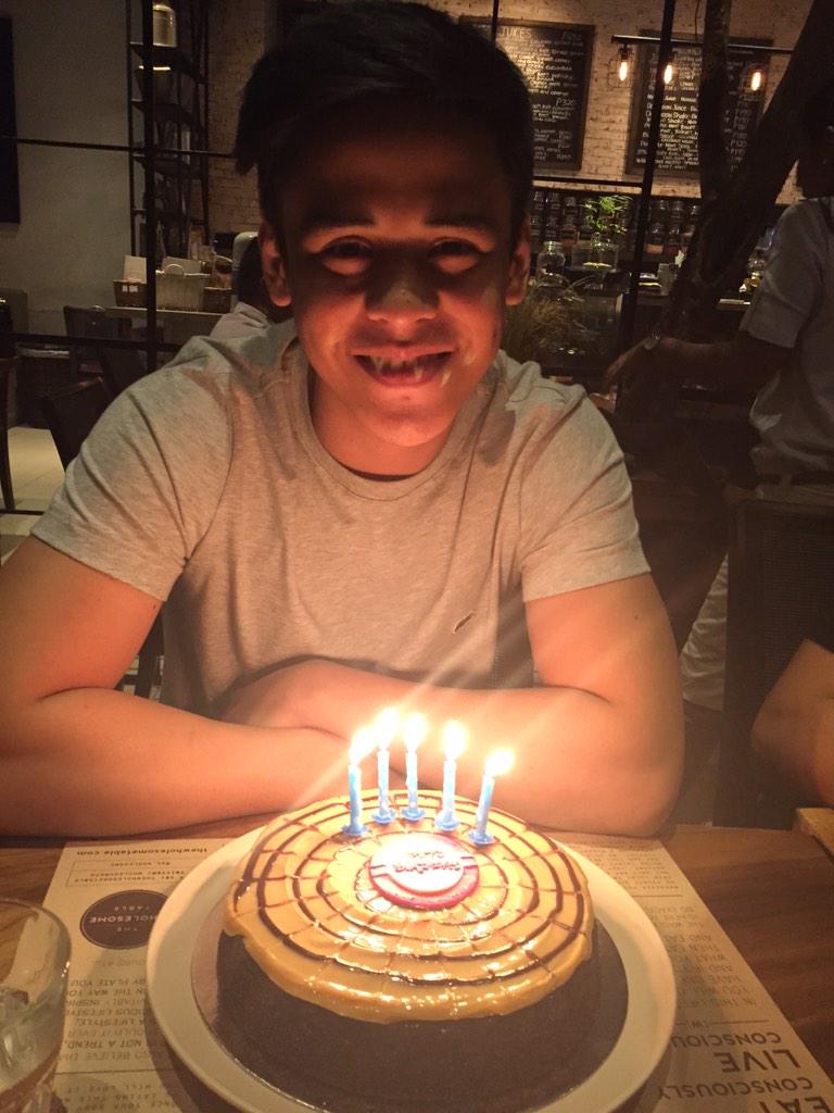 TixxiNep's tweet photo. Our  birthday boy! @TheKhalilRamos http://t.co/2NPiK6mW05