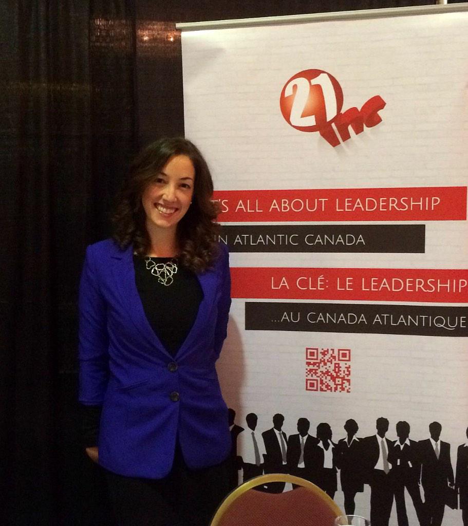 TheWordSmithX's tweet photo. Representing @21inc at the @stjohnsbot Summit today! Come talk to me about emerging youth leaders in NL #WhatsNextNL http://t.co/RyxDilRChW