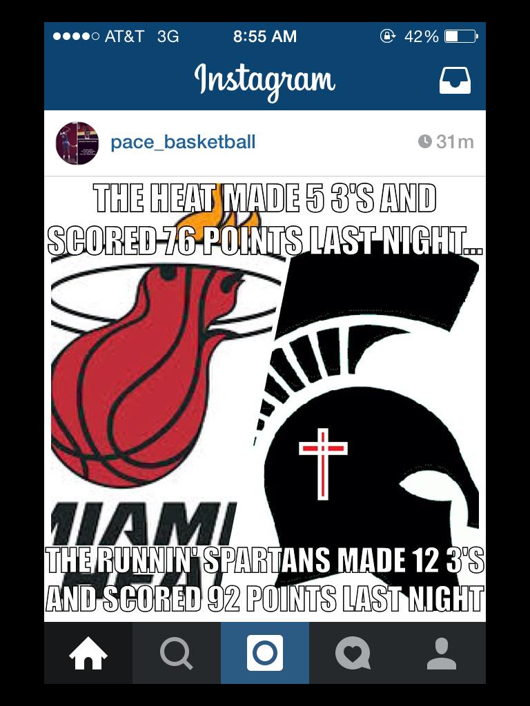 Runnin_Spartans's tweet photo. #runninspartans #seethethree ❤️🏀 http://t.co/j9YIPHykJk