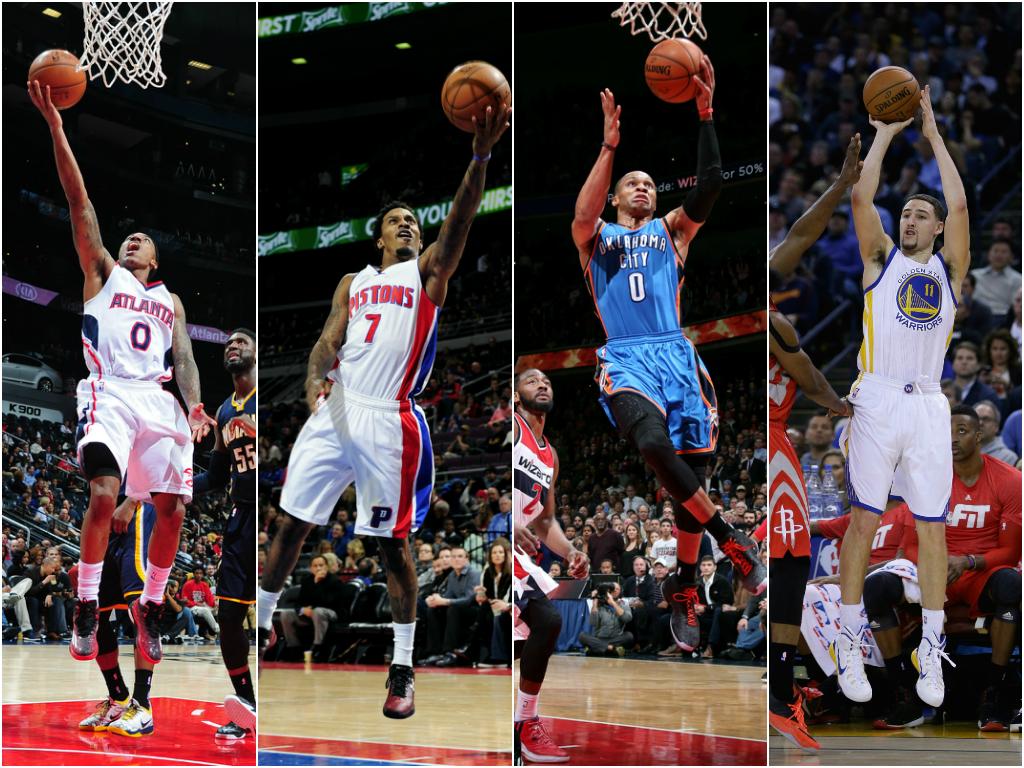 NBA's tweet photo. The @ATLHawks win 14th straight to headline Wednesday's 12 games. See it all on the Daily Zap: http://t.co/pr9dae2Elf http://t.co/EXwHPN8eI8