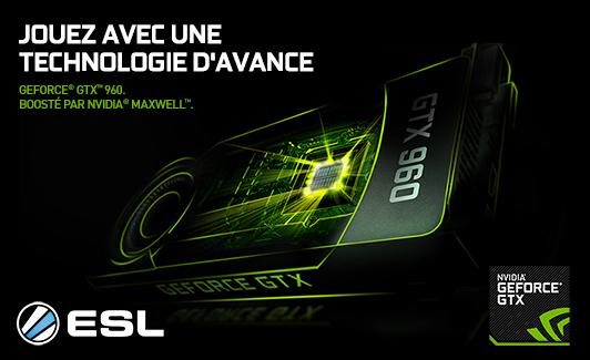 Aujourd'hui, <a href="/NVIDIAFrance/">NVIDIA France</a> lance la GeForce GTX 960 et on vous en fait gagner une vers 16:00 ! Soyez prêts! #concours
