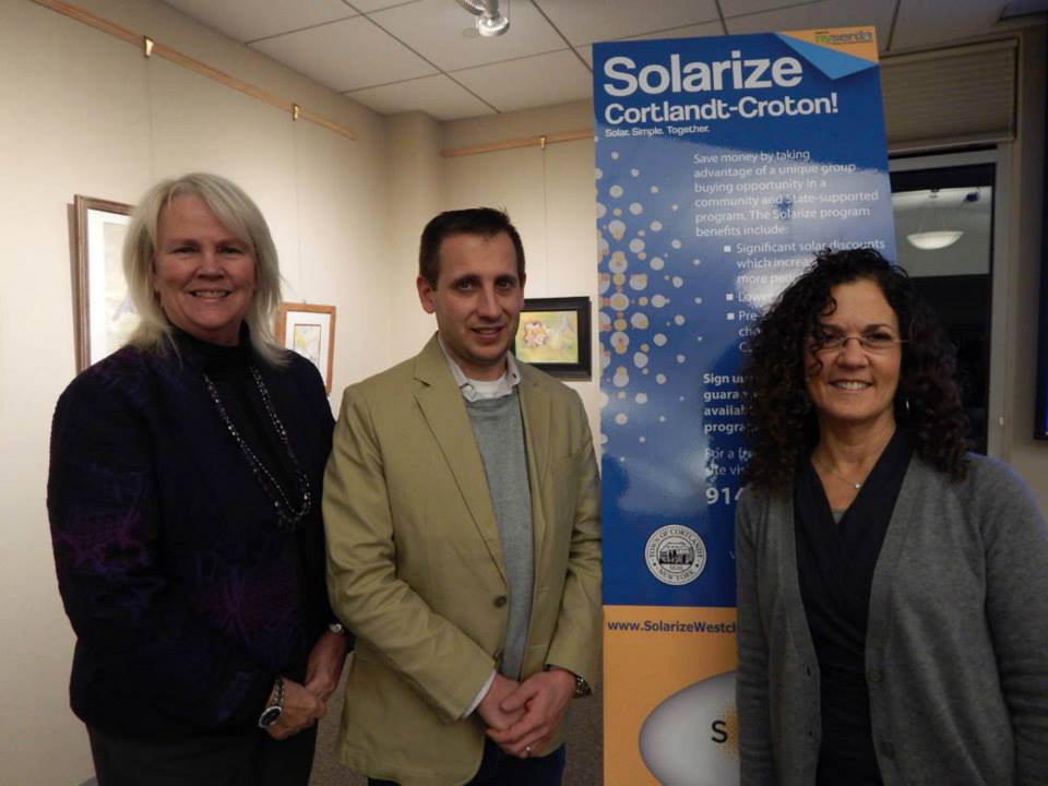 sethfreach's tweet photo. I was pleased to stand with my fellow community leaders on Tuesday as we launched Cortlandt's Solarize campaign. http://t.co/gnEatTGNsx