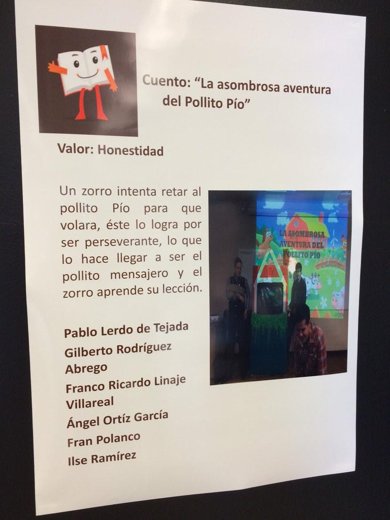 eddykuper94's tweet photo. #cuentauncuento Es importante transmitir la lectura desde pequeños, ya que tiene que convertirse en un habito. http://t.co/UlygVa2GfO