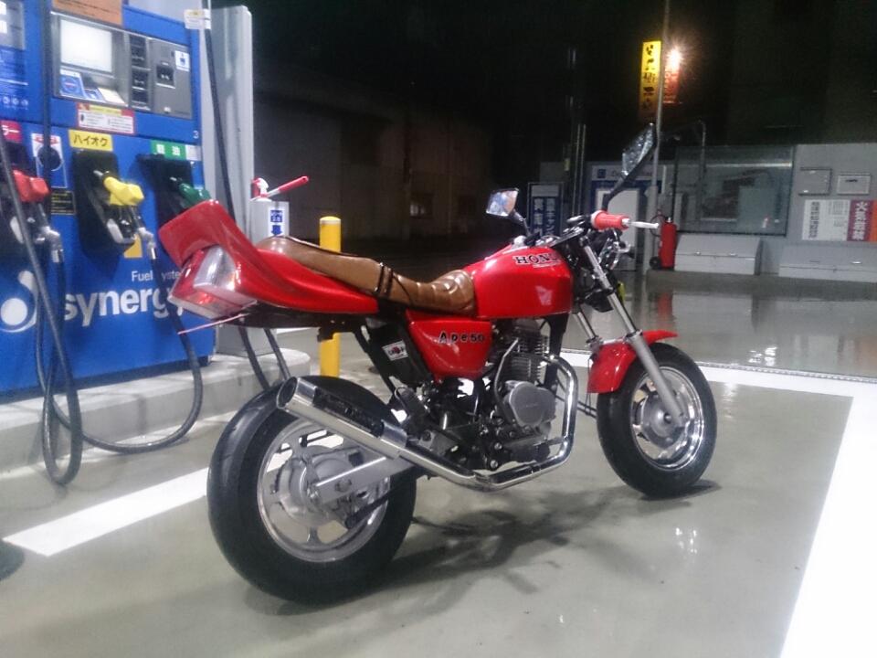 APE100 CB400SF 赤ソリCBX仕様兄弟車！