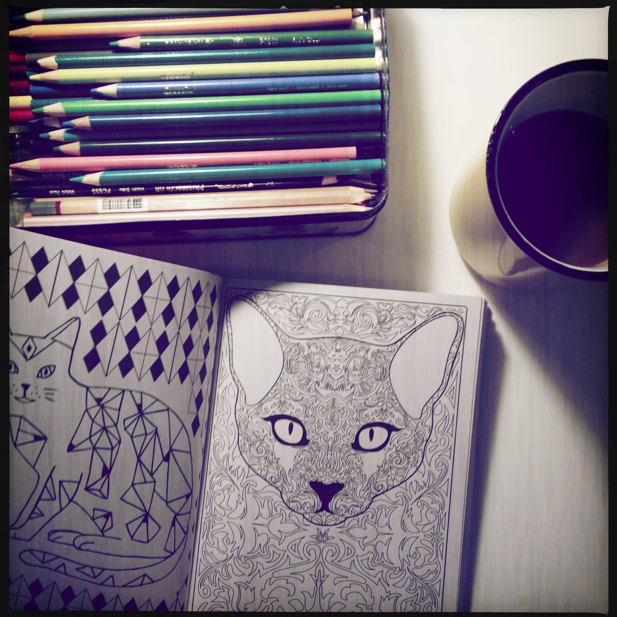CentreVilleray's tweet photo. Mandalas de chats ou les ateliers de coloriage anti-stress. Les jeudis matins dès la semaine prochaine ! http://t.co/UjjOMpN0ae