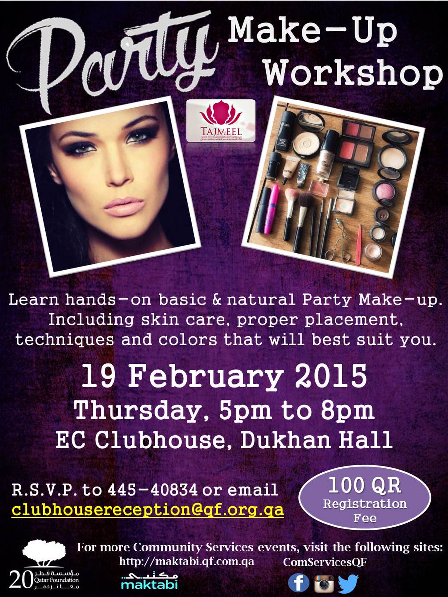 ComServicesQF's tweet photo. Upcoming February Classes offered by CS Clubhouse.

For more information email clubhousereception@qf.org.qa http://t.co/50HYnBVXFV