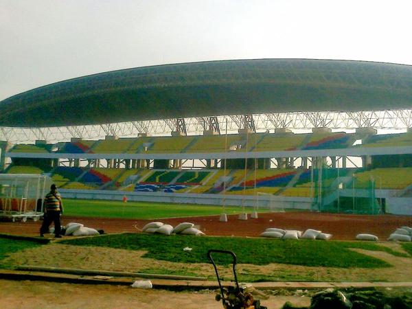 22.15  Stadion Wibawa Mukti, Kab. Bekasi terkini. Stadion termegah ke 2 di Jawa Barat. Keren kan gaes #inimahCikarang