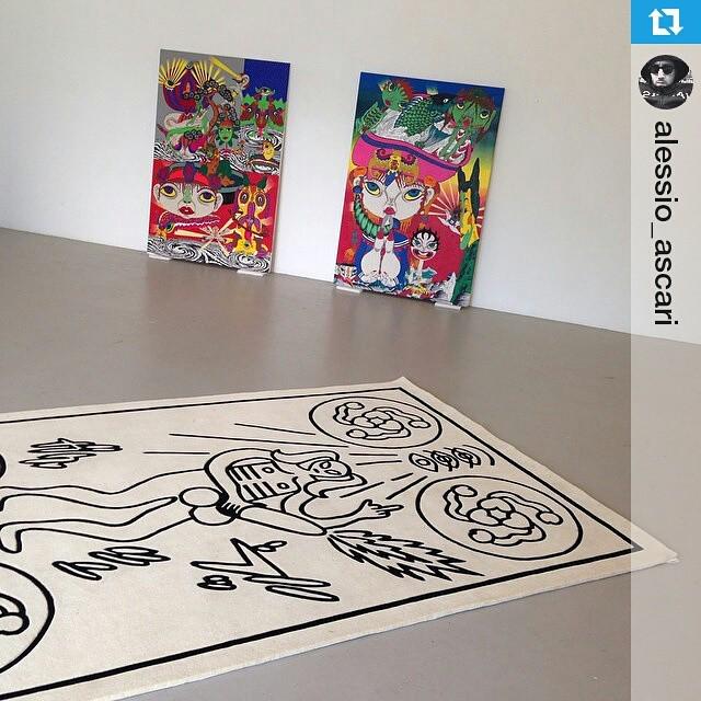 #Repost @alessio_ascari
Installing #KaleidoscopePopUpGallery in SINGAPORE with the great #keiichitanaami and #che...