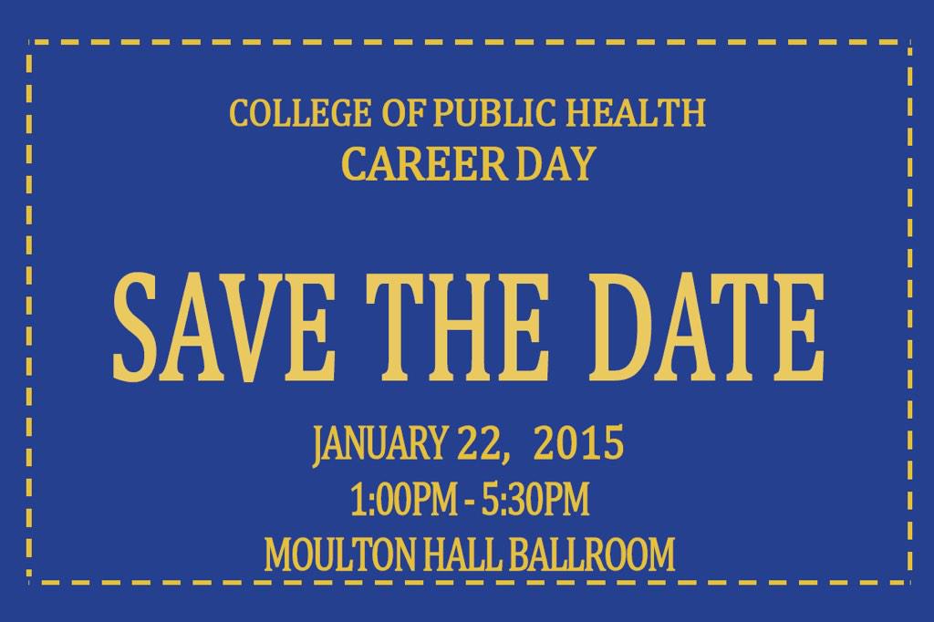 amba_asti's tweet photo. Today is Public Health Career Day! It is designed to help you be successful in securing a job in Public Health! http://t.co/mB5XbhOmpj