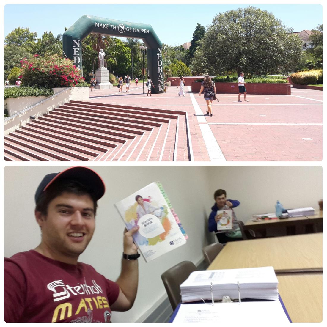 What a start to 2015! But first,some studying before the classes + orientation week can begin!😎 #SAM #Nedbank #Savvvy