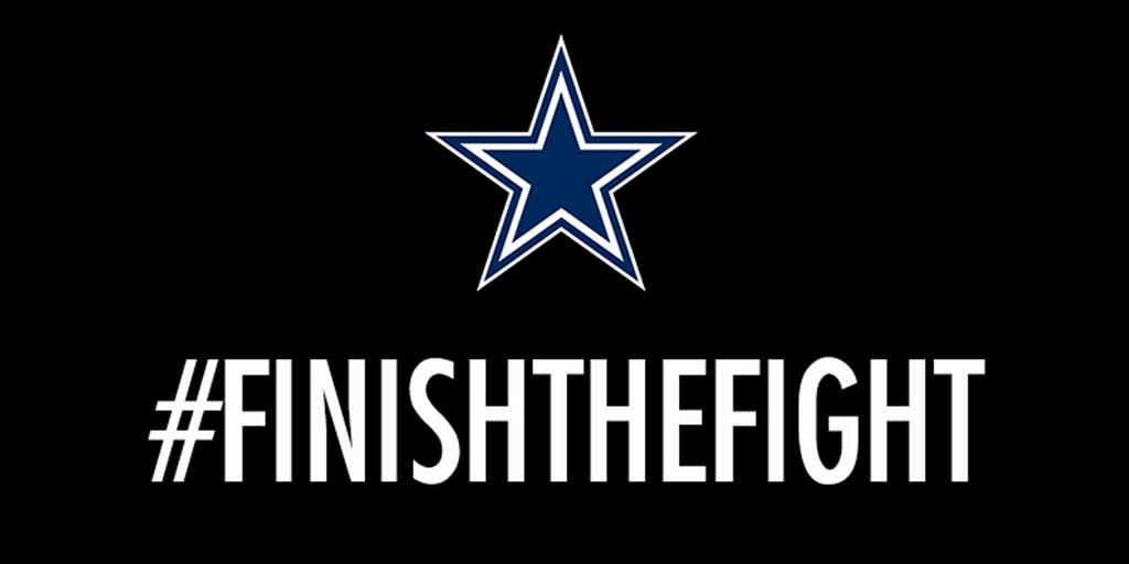 dallascowboys's tweet photo. Experience All Eight Hype Videos During Cowboys “#FinishTheFight” Series http://t.co/lQT2tUATdT http://t.co/z212uHa72o