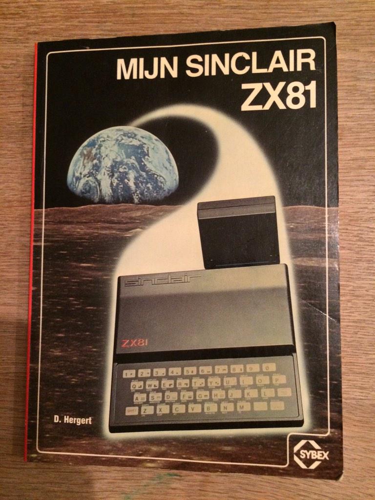 My dad found this while cleaning. I learned programming from this book! pic.x.com/f25S54feNC #sinclair #ZX81