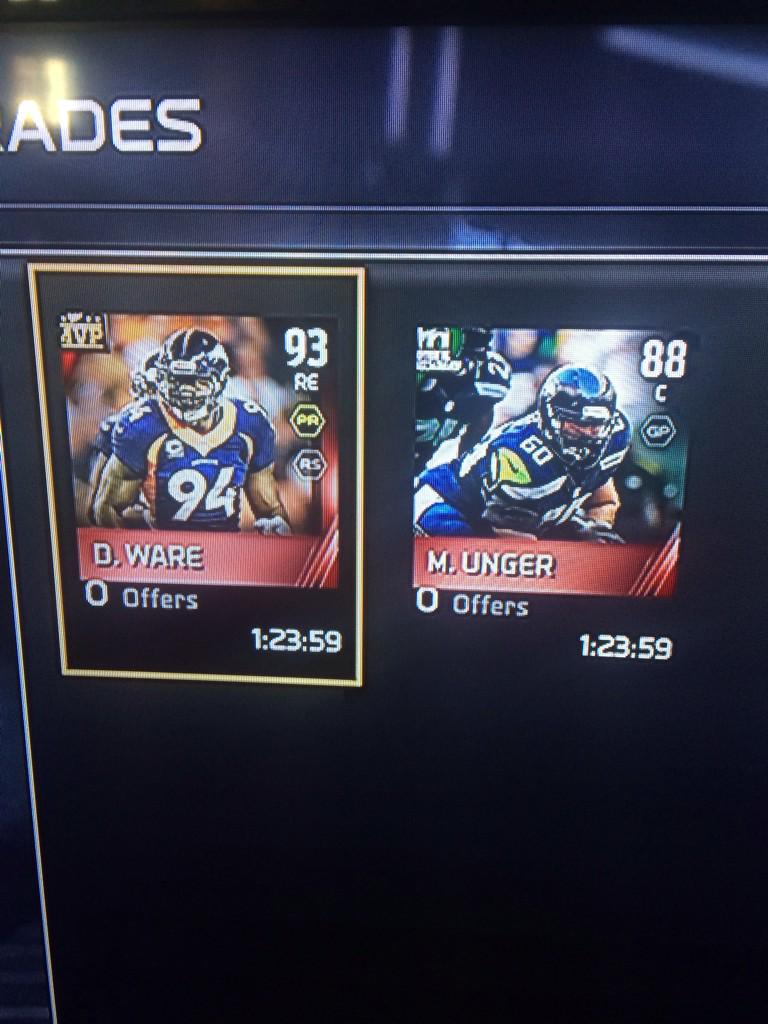 MUTCOINWlZARD's tweet image. Giving away MVP Ware and Unger. Must RT and Follow to win. Winner picked at the start of the AFC/NFC championship.