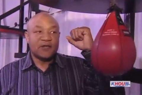 Happy 66th birthday to boxing legend George Foreman. \"Down goes Frazier!\" 